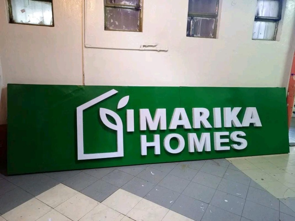 Bank 3D Identity Sign