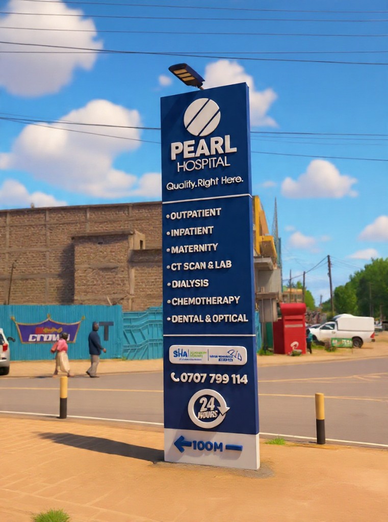 Pearl Hospital Pylon (Day)